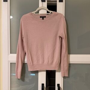 Banana Republic Pale Blush Crewneck Sweater